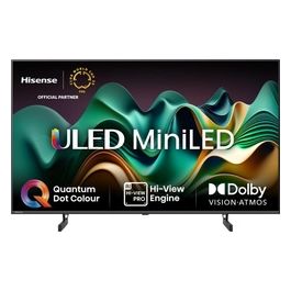 50U69NQ U6 SERIES Smart TV 50 Pollici 4K Ultra HD Display ULED Mini LED Sistema Vidaa DVBT2/C/S2 Classe E colore Nero
