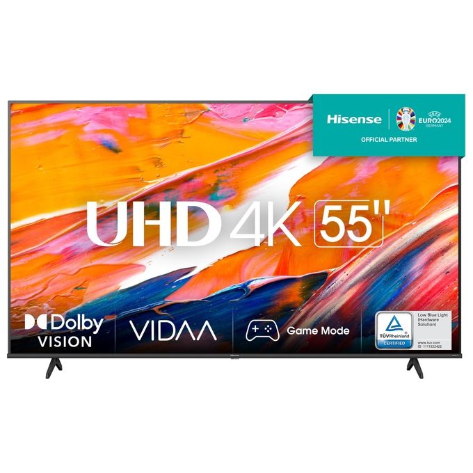 Hisense 55A6K Tv Led Ultra Hd 4K 55” Smart Tv Wi-Fi HDR Dolby Vision AirPlay 2
