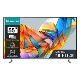 Hisense 55U69KQ Tv 55 pollici MiniLed Smart Tv 4K DVB-T2 HVEC