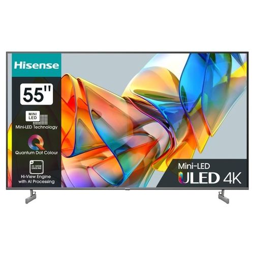 Hisense 55U69KQ Tv 55 pollici MiniLed Smart Tv 4K DVB-T2 HVEC