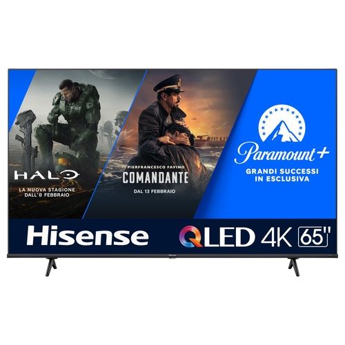 Hisense 65E7KQ TV QLed Ultra Hd 4K 65” Smart Tv Retroilluminazione DLed Game Mode Plus