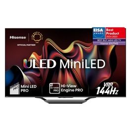 65U79NQ Smart TV 65 Pollici 4K Ultra HD Display ULED MiniLED Sistema Vidaa DVBT2/C/S2 Classe D colore Nero