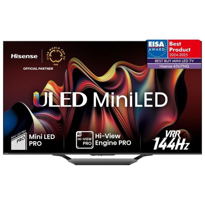 Image of Hisense 65U79NQ Smart TV 65 Pollici 4K Ultra HD Display ULED MiniLED Sistema Vidaa DVBT2-C-S2 Classe D colore Nero