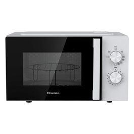 H20MOWP1HG Forno a Microonde con Grill Meccanico Capacità 20 Litri  Potenza 700W Grill Sbrinamento Cottura automatica Grill + Microonde Bianco