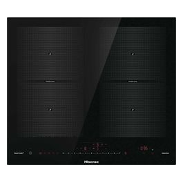 I6456CB Piano Induzione 60 cm 4 zone Doppia flex Antigraffio Nero