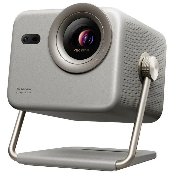 Hisense M2 PRO Videoproiettore Laser 4K UHD 3840x2160 1300 ANSI Lumen HDR10 Smart VIDAA U Wi-Fi Bluetooth colore Grigio