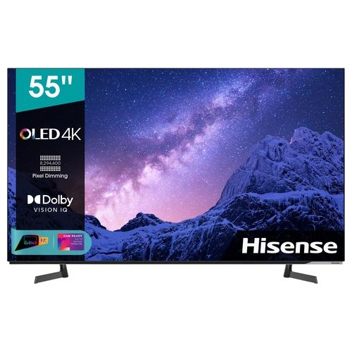 Hisense Oled TV 55A8G 55 pollici 4k HDR10+ Dolby Vision IQ Smart TV VIDAA 5.0 Google Alexa supportati Audio Dolby Atmos