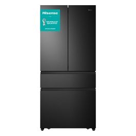 Hisense RF540N4SBF2 Frigorifero Libera Installazione 421 Litri Classe energetica E No Frost Multi Air Flow 181,7 cm Nero/Acciaio