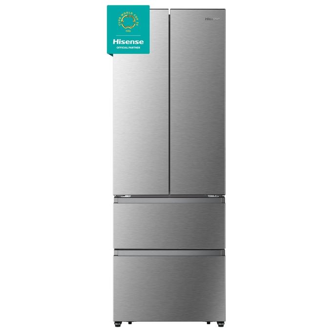Image of Hisense RF632N4BCE Frigorifero French Door 485 Litri Profondita' 70 Cm Total No Frost Classe E Inox