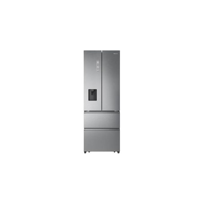 Hisense RF632N4WIE1 Frigorifero Americano Side by Side Capacita' 485 Litri Classe E Raffreddamento No Frost colore Inox