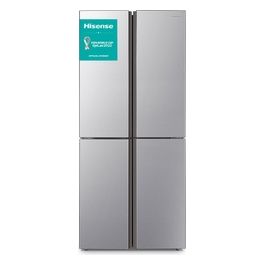 Hisense RQ515N4AC2 Frigorifero side by side 4 porte Total no frost 427 litri Classe E Inox