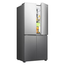 RQ5P470SAIE Frigorifero side by side 4 porte 483 Litri Classe E Total no frost grigio