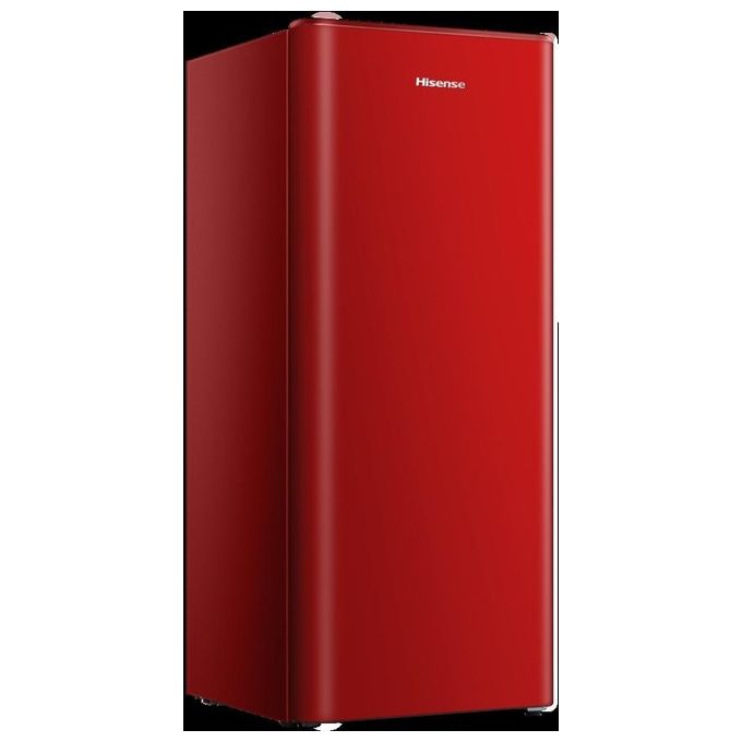 Image of Hisense RR220D4ERE Frigorifero Monoporta Statico Capacita' 169 Litri Classe Energetica E colore Rosso