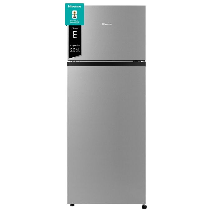 Hisense RT267D4ADE Frigorifero Doppia Porta 206 Litri Classe E Statico H 143 cm Larghezza 55 cm Silver