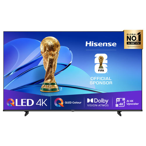Hisense, TV QLED 55E7Q PRO, 55 Pollici, 4K Ultra HD, Smart TV, Wi-Fi