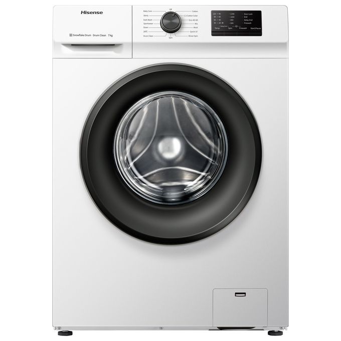Hisense WFVC7012E Lavatrice Caricamento Frontale 7Kg 1200 Giri/min Classe Energetica E Bianco