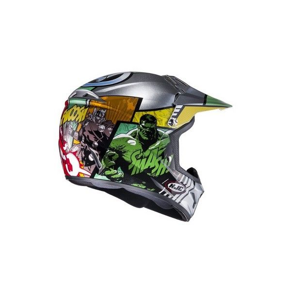 Casco cross bimbo Hjc CL-XY II Avengers