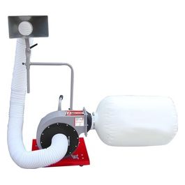 Holzmannn ABS850 DBK Impianto di Aspirazione 56L 750W