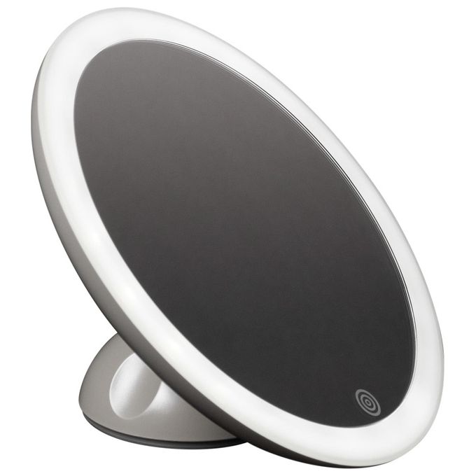 Homedics Glow Touch Dimming Specchio Bianco