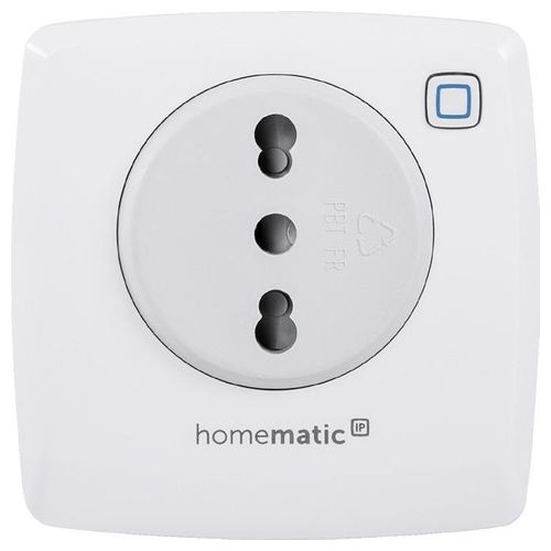 Homematic IP 150008A0 Presa Intelligente 3680W Bianco