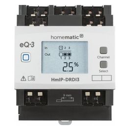 IP HMIP-DRDI3 DIN Attuatore Dimmer 3 Canali Montaggio su Guide