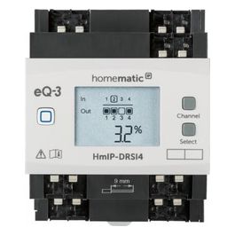IP HMIP-DRSI4 Attuatore Commutatore Radio per Montaggio su Guida HmIP-DRSI4 4 Prese