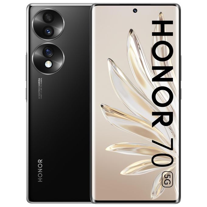 Honor 70 5G 8Gb 256Gb 6.67'' Amoled 120Hz Dual SIM Midnight Black