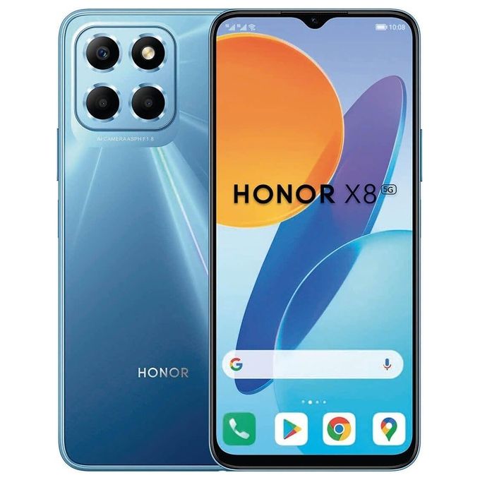 Honor X8 5G 6Gb 128Gb Dual Sim Ocean Blue Operatore