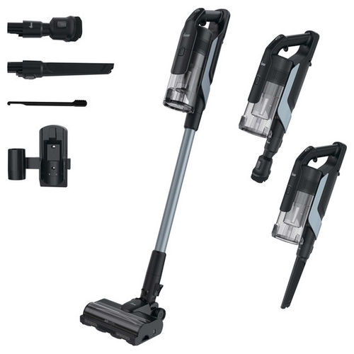 HF610P 011 HF6 Turbo Sense Aspirapolvere Senza Filo 0,7 L 250 AW 100 min autonomia colore Nero Metallico