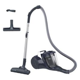 BR71_BR20011 Breeze Aspirapolvere a Traino con Filo senza Sacco Tecnologia Ciclonica Potenza 700 W Capacita' 2 Litri Glamour Blue