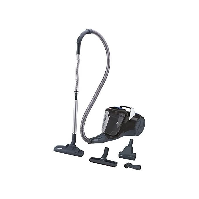 Hoover BR40PET 011Aspirapolvere a Traino Senza Sacco Breeze Luxor Black 700W