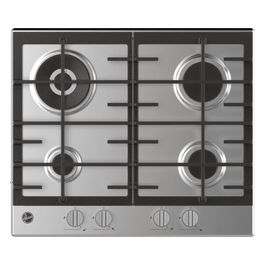 H-HOB 300 GAS HHG6BR4K3X Piano Cottura  a Gas Acciaio Inox da Incasso 59.5cm 4 Fornelli