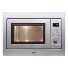 H-MICROWAVE 100 HMG281X Microonde con Grill da Incasso Capacità 28 Litri Potenza 900W 8 Livelli di potenza Controllo elettronico Acciaio Inossidabile