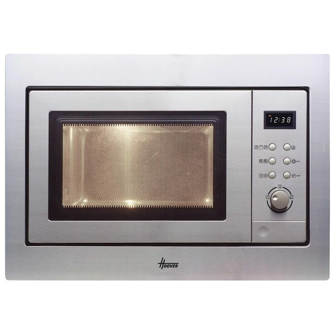 Hoover H-MICROWAVE 100 HMG281X Microonde con Grill da Incasso Capacita' 28 Litri Potenza 900W 8 Livelli di potenza Controllo elettronico Acciaio Inoss