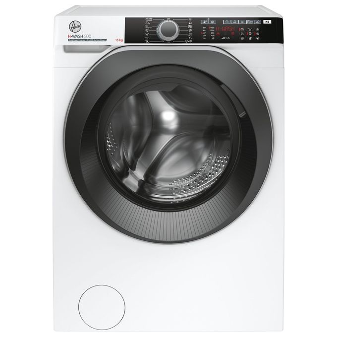 Hoover HWE 413AMBS-1-S H-WASH 500 Lavatrice Carica Frontale Tecnologia Active Balance Kg ModePlus Auto Care Classe energetica A Capacita' di carico 13