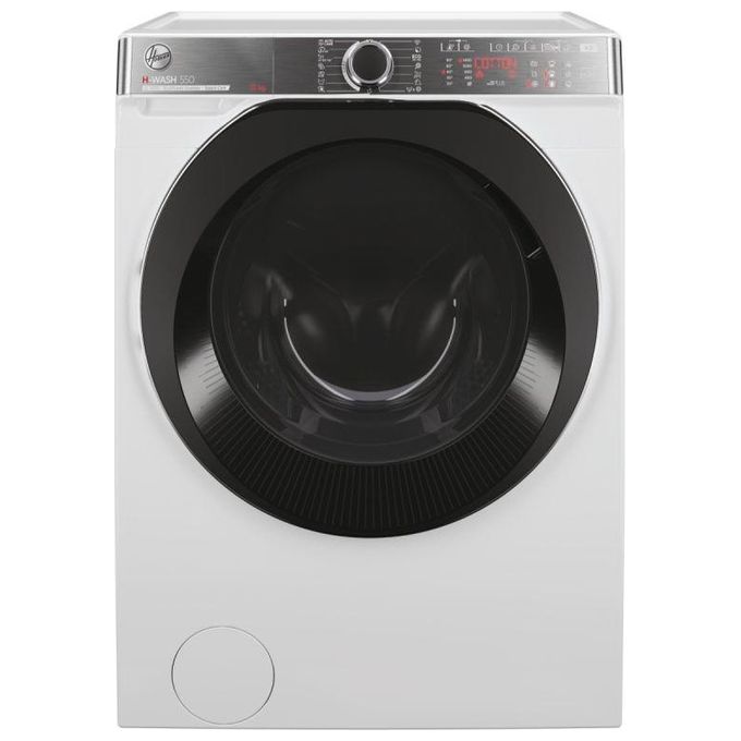 Hoover H WASH 550 H5WPB410AMBC/1-S Lavatrice a carica frontale 7 Kg classe A 1400 giri motore Eco-Power Eco Doser ciclo Allergy Care vapore bianco 60x58x85