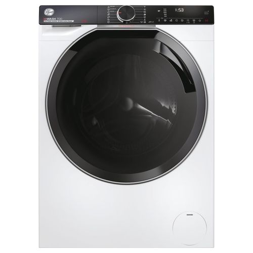H-WASH 700 H7W449AMBC-S Lavatrice a carica frontale 9 Kg classe A 1400 giri cestello Ultra Wide care Eco doser programa Auto Care controllo remoto bianco 60x51x85