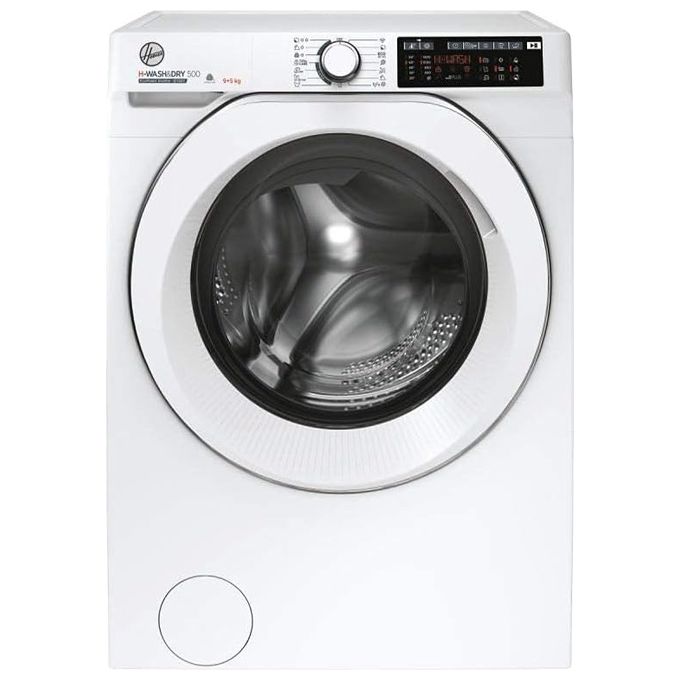 Hoover HD 495AMC/1-S H-Wash&Dry 500 Lavasciuga Caricamento Frontale Classe energetica D (A) Capacita' di carico 9/5 Kg Centrifuga 1400 giri Wi-Fi + Bluetooth