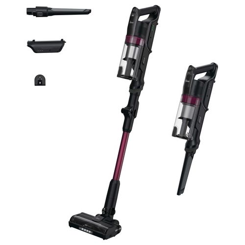 HF1P10HX 011 Scopa Elettrica senza filo Aspirapolvere senza Sacco Ciclonica Potenza 165 Watt 22 Ah colore Magenta