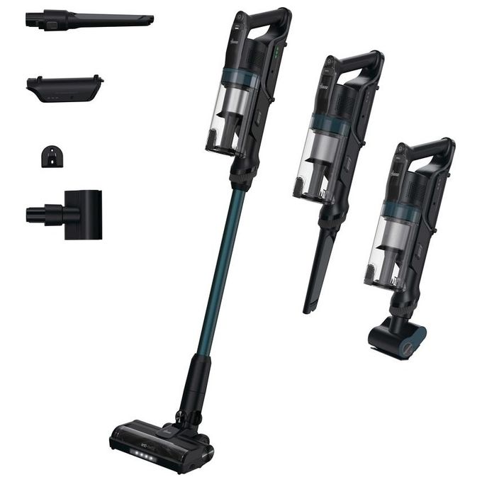 Image of Hoover HF1P10P 011 Scopa Elettrica senza fili Aspirapolvere senza Sacco Ciclonica Potenza 165 Watt colore Nero e Blu