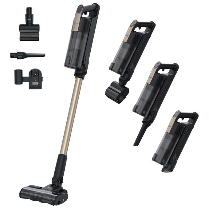 Hoover HF310P 011, Aspirapolvere a Bastone 2 in 1, Senza Sacchetto,...