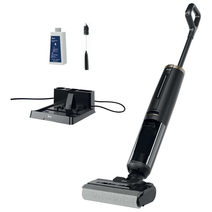 Hoover HW3P10 36800006 Aspirapolvere a Bastone 2 in 1 Senza Sacchetto Batteria Nero