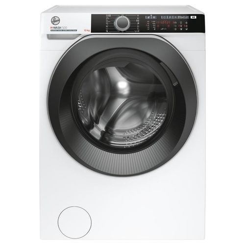 H-WASH 500 HWE410AMBS Lavatrice a carica frontale 10Kg classe A 1400 giri motore Inverter 9 cicli care funzione vapore controllo remoto bianco 60x59x85