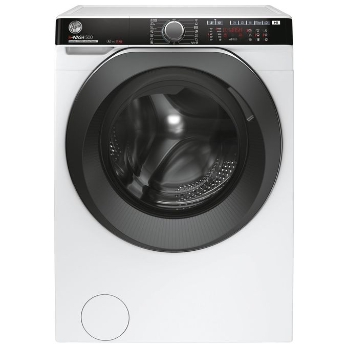 Image of Hoover HWP49AMBC7-1-S Lavatrice caricamento frontale 9 Kg Classe A 1400 giri 53 cm Inverter Vapore