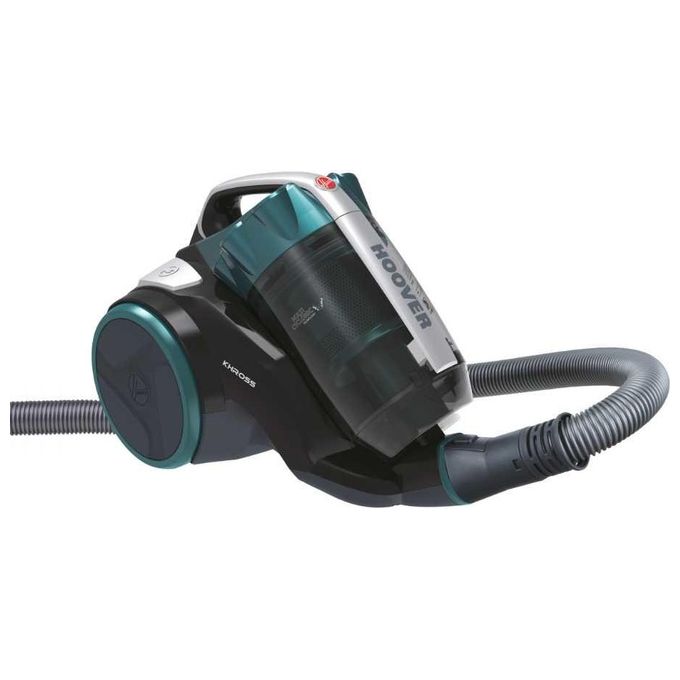 Hoover KS40PAR 011 Khross Aspirapolvere a Traino con Filo senza Sacco Tecnologia Multiciclonica Potenza 550 W Capacita' 1,8 Litri Nero/Verde