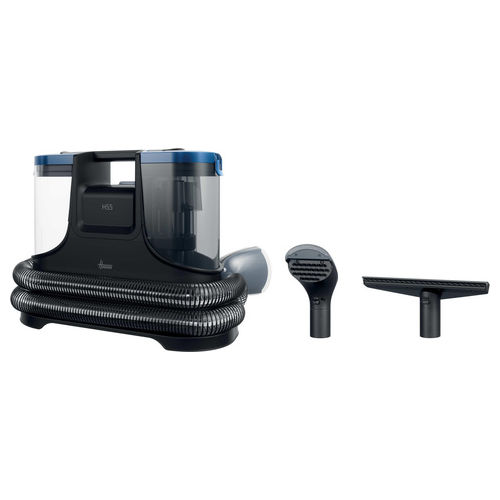 HS500 011 Pulitore a Vapore Portatile 400W Serbatoio 1.5L Aspirazione 10 kPa colore Nero Blu