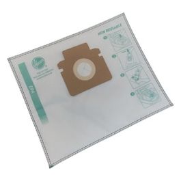 Sacchi XL per aspirapolvere H90 originali in microfibra EPA puro antiodore filtraggio extra compatibili con H-ENERGY 300 4 pezzi