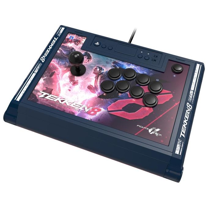 Hori SPF-037U Fighting Stick Tekken 8 Flightstick PC PlayStation 4 PlayStation 5 colore Nero