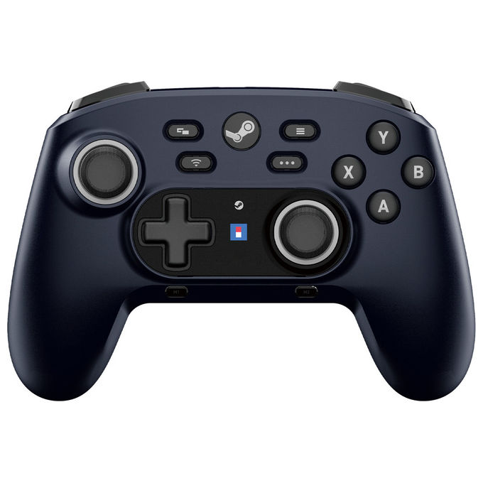 Hori, Gamepad Analogico-Digitale Bluetooth per PC, Nero, Horipad Steam