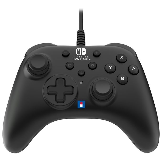 Hori Gamepad Horipad Turbo Wired per Nintendo Switch Nero